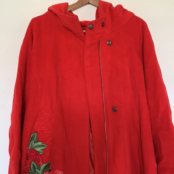 W.S.F.M. Red Coat With Little Red Riding Hoodie